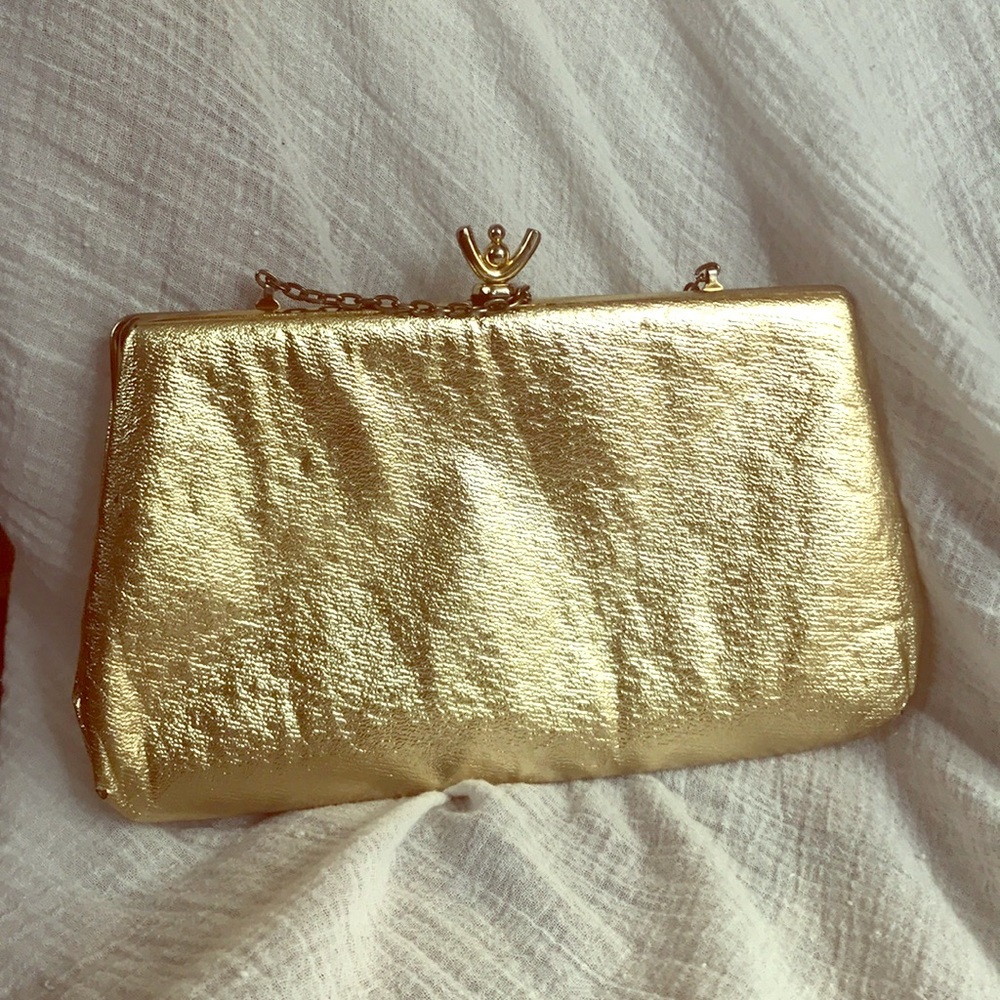 Small gold purse